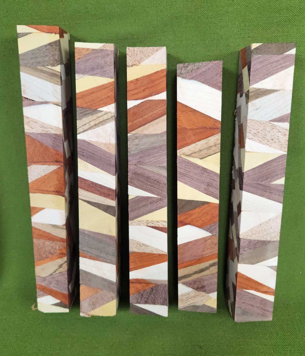 Laminated Wood Pen Blanks