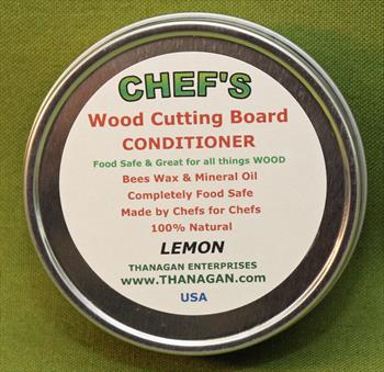 CHEF'S Wood Conditioner, Lemon, 4 ounces - Only $7.99