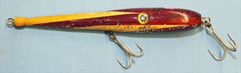 Fishing Lure - 8"  - Assorted Natural Hardwoods - Only $21.99 - Lure #135